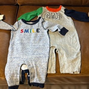 Baby GAP romper bundle 3-6 months